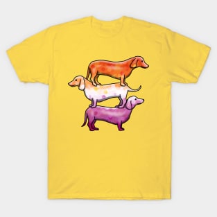 Wiener Goggies Lesbian T-Shirt